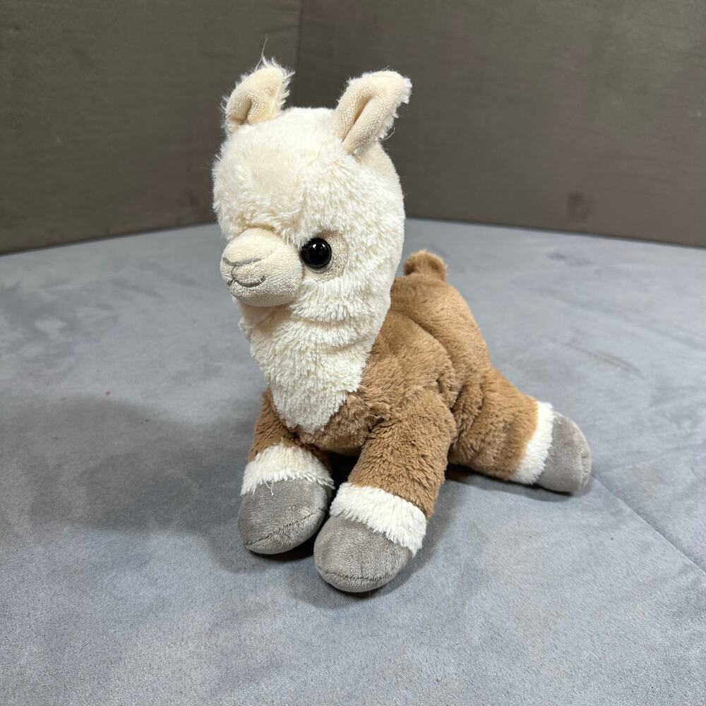 Plush Alpaca Llama Stuffed Animal Soft Cuddly Beanbag Hallmark Toy